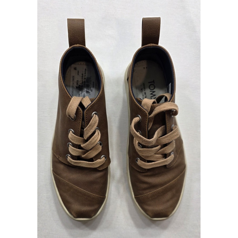 Toms Botus Cupsole Lace Up Boy's Sneakers. Boy's Size 4.